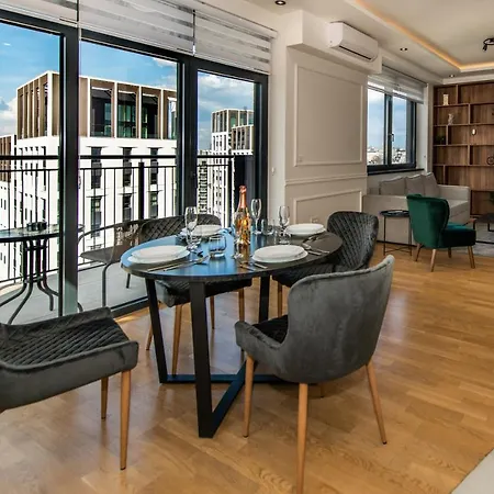 Luxury In Waterfront With Views Apartman Belgrade